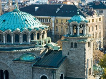 Sofia rooftop view